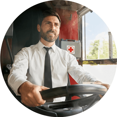 belföldi személyszállítás tapasztalt sofőrökkel